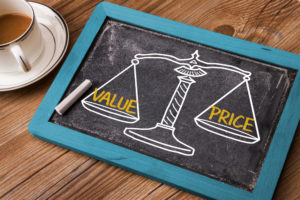 value and pricing professional fees