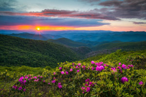 north carolina blue ridge mountains