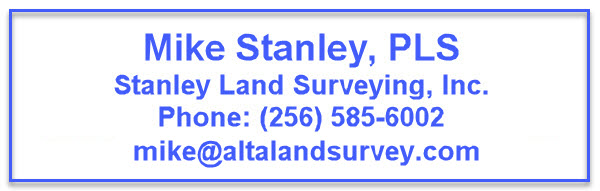 alta survey huntsville al - Mike Stanley